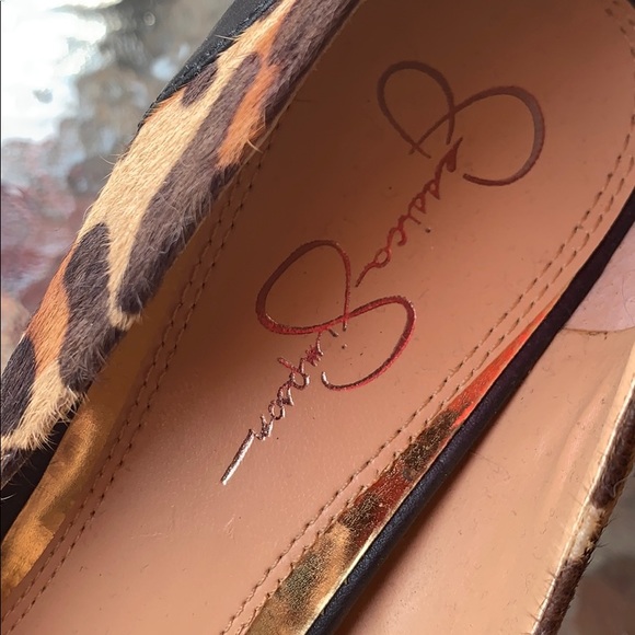 👁‍🗨NEW Leopard Print JESSICA SIMPSON heels - Picture 4 of 4